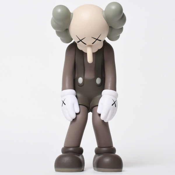 KAWS カウズ MEDICOM TOY メディコムトイ SMALL LIE companion フィギュア サイズ 11アート ブラウン 美品 中古 4a009305