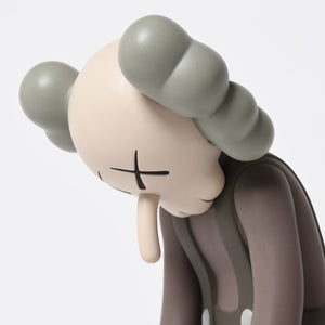 KAWS カウズ MEDICOM TOY メディコムトイ SMALL LIE companion フィギュア サイズ 11アート ブラウン 美品 中古 4a009305