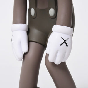 KAWS カウズ MEDICOM TOY メディコムトイ SMALL LIE companion フィギュア サイズ 11アート ブラウン 美品 中古 4a009305