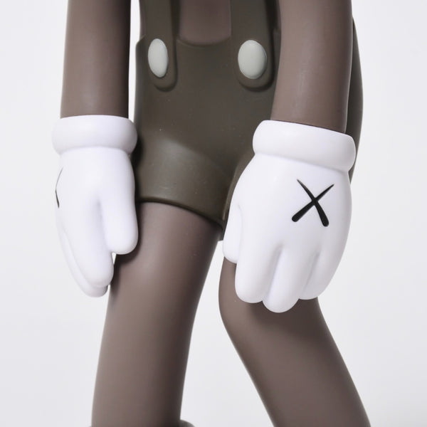 KAWS カウズ MEDICOM TOY メディコムトイ SMALL LIE companion フィギュア サイズ 11アート ブラウン 美品 中古 4a009305