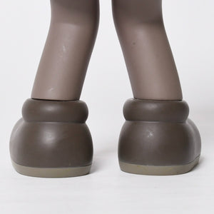 KAWS カウズ MEDICOM TOY メディコムトイ SMALL LIE companion フィギュア サイズ 11アート ブラウン 美品 中古 4a009305