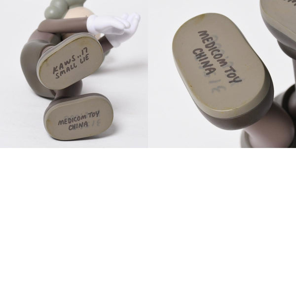 KAWS カウズ MEDICOM TOY メディコムトイ SMALL LIE companion フィギュア サイズ 11アート ブラウン 美品 中古 4a009305