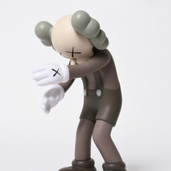 KAWS カウズ MEDICOM TOY メディコムトイ SMALL LIE companion フィギュア サイズ 11アート ブラウン 美品 中古 4a009305