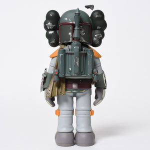 新品同様品 カウズ KAWS ×STAR WARS×MEDICOM TOY Boba Fett Companion KAWS Version フィギュア カーキ 中古 4a009302