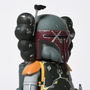 新品同様品 カウズ KAWS ×STAR WARS×MEDICOM TOY Boba Fett Companion KAWS Version フィギュア カーキ 中古 4a009302