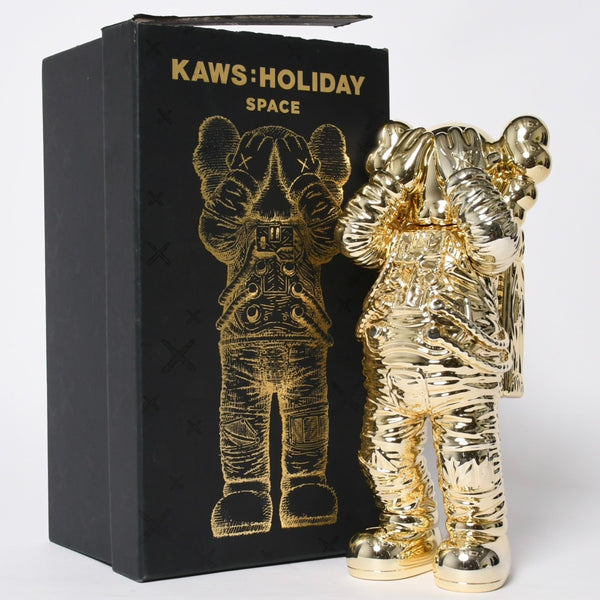 極美品 KAWS カウズ フィギュア Holiday Space ホリデー スペース GOLD ゴールド 中古 4a009293