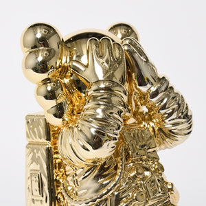 極美品 KAWS カウズ フィギュア Holiday Space ホリデー スペース GOLD ゴールド 中古 4a009293