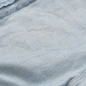 VETEMENTS ヴェトモン 23SS インサイドアウトパッチバギーデニムパンツ インディゴ UE63PA265N サイズS 美品 中古 4a009309