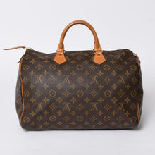 画像をギャラリービューアに読み込む, LOUIS VUITTON ルイヴィトン モノグラム スピーディ35 ハンドバッグ M41524 SP0947 ブラウン ボストンバッグ 美品 中古 4b009305