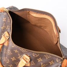 画像をギャラリービューアに読み込む, LOUIS VUITTON ルイヴィトン モノグラム スピーディ35 ハンドバッグ M41524 SP0947 ブラウン ボストンバッグ 美品 中古 4b009305