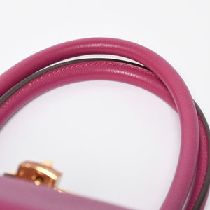 HERMES エルメス ショルダーバーキン42 トリヨンクレマンス ハンドバッグ ◻︎P刻印 ゴルチェ期 ローズパープル ゴールド金具 美品 中古 4a009723