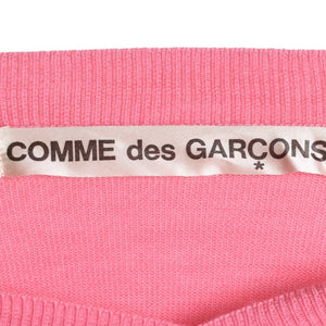 Very Good Condition COMME des GARCONS Knit Vest GO-N003 AD2005 One Size Lace Up Wool Pink Used 4a009321