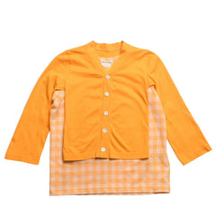 COMME des GARCONS Docking Long Sleeve Cut and Sew GA-T037 Size S AD2007 Plaid Archive Good Condition Used 4a009320