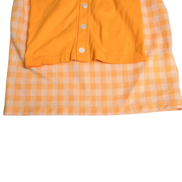 COMME des GARCONS Docking Long Sleeve Cut and Sew GA-T037 Size S AD2007 Plaid Archive Good Condition Used 4a009320