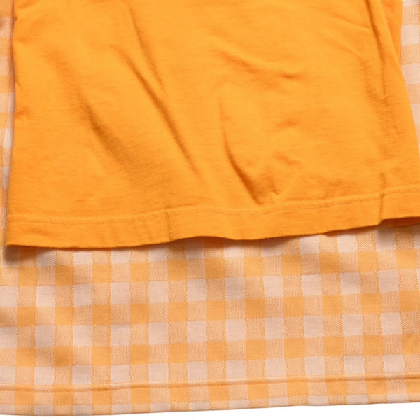 COMME des GARCONS Docking Long Sleeve Cut and Sew GA-T037 Size S AD2007 Plaid Archive Good Condition Used 4a009320