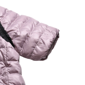 MIU MIU Short Sleeve Down Jacket Outer Purple Black Size S 42 Made in Italy Good Condition Used 4a009638