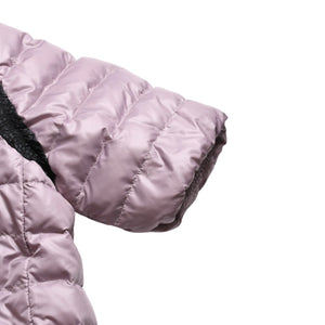 MIU MIU Short Sleeve Down Jacket Outer Purple Black Size S 42 Made in Italy Good Condition Used 4a009638