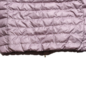 MIU MIU Short Sleeve Down Jacket Outer Purple Black Size S 42 Made in Italy Good Condition Used 4a009638