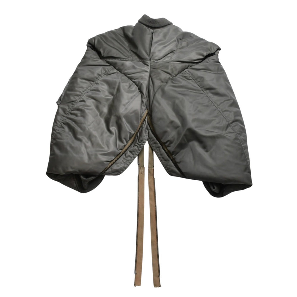 極美品 JUNYA WATANABE COMME DES GARÇONS ジュンヤワタナベコムデギャルソン 変形MA-1ジャケット カーキ サイズS 中古 4a009333