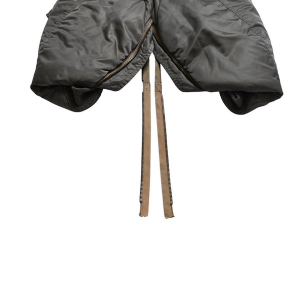 Very Good Condition JUNYA WATANABE COMME DES GARÇONS Deformed MA-1 Jacket Khaki Size S Used 4a009333