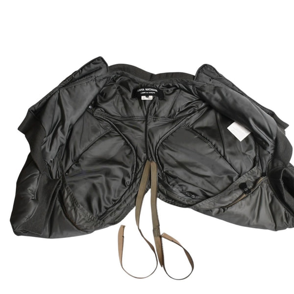 Very Good Condition JUNYA WATANABE COMME DES GARÇONS Deformed MA-1 Jacket Khaki Size S Used 4a009333