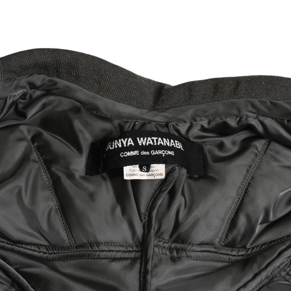 Very Good Condition JUNYA WATANABE COMME DES GARÇONS Deformed MA-1 Jacket Khaki Size S Used 4a009333