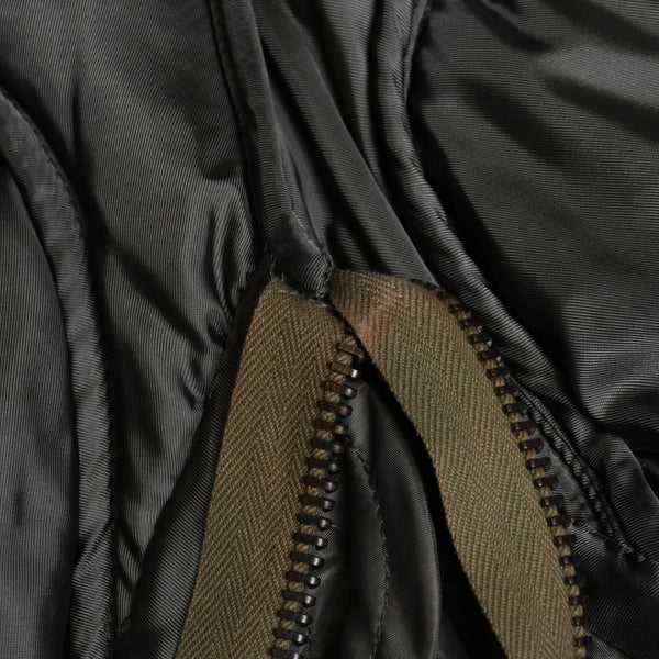 Very Good Condition JUNYA WATANABE COMME DES GARÇONS Deformed MA-1 Jacket Khaki Size S Used 4a009333