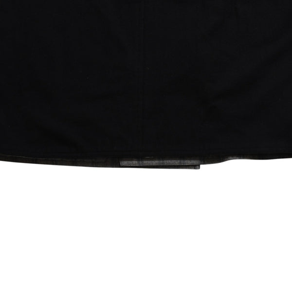 Very good condition COMME des GARCONS robe de chambre double-breasted coat SRC-080080 black used 4a009324