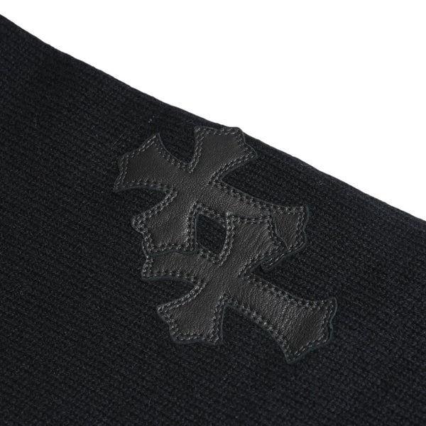 Like new CHROME HEARTS SWTR U WAITING ROOM Cashmere Pullover Hoodie Size XS Cross Patch 3 Patch Used 4a009390