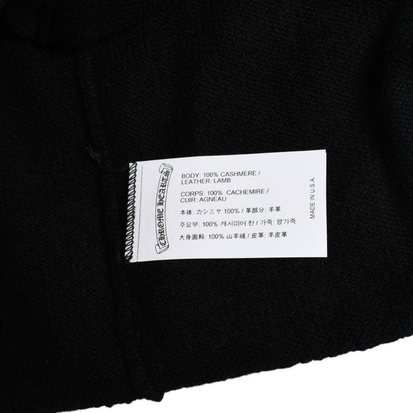 Like new CHROME HEARTS SWTR U WAITING ROOM Cashmere Pullover Hoodie Size XS Cross Patch 3 Patch Used 4a009390