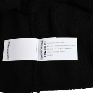 Like new CHROME HEARTS SWTR U WAITING ROOM Cashmere Pullover Hoodie Size XS Cross Patch 3 Patch Used 4a009390
