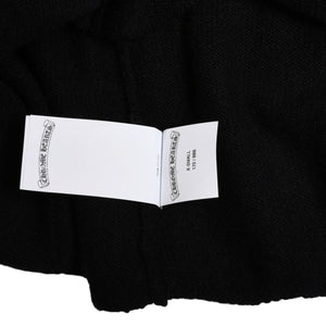 Like new CHROME HEARTS SWTR U WAITING ROOM Cashmere Pullover Hoodie Size XS Cross Patch 3 Patch Used 4a009390