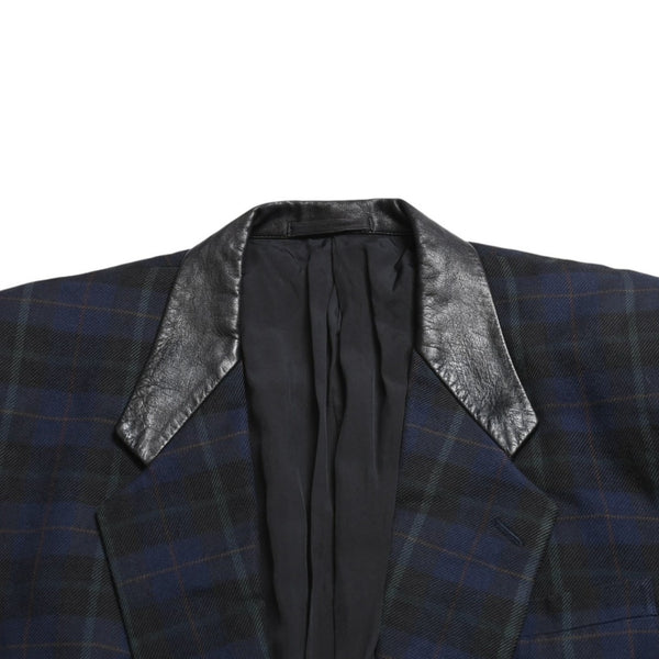 極美品 COMME des GARCONS HOMME コムデギャルソン オム シングル テーラードジャケット HJ-05048S AD1988 サイズS デカオム 中古 4a009323