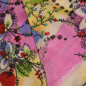 Christian Dior V-neck long sleeve cut and sew 3E13055101 Size 36 Pink Multicolor Galliano period Good used 4a009330