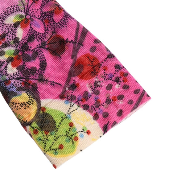 Christian Dior V-neck long sleeve cut and sew 3E13055101 Size 36 Pink Multicolor Galliano period Good used 4a009330