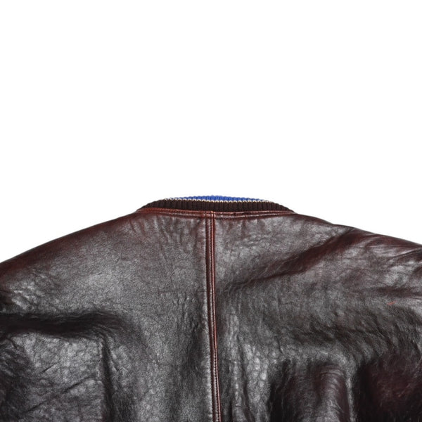 Very Good Condition PELLE PELLE Marc Buchanan Jacket Leather Jacket Brown Beige Size 38 Used 4a009640