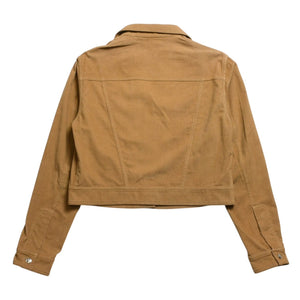 Very Good Condition Christian Dior Corduroy Jacket 2P12022096 Size 38 Brown Galliano Period Used 4a009334