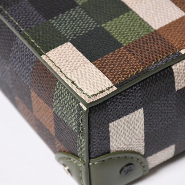 Very Good Condition LOUIS VUITTON Steamer Wearable Wallet Shoulder Bag M83172 Damoflage Used 4a009352