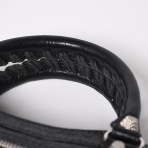 極美品 BALENCIAGA バレンシアガ CLASSIC MINI CITY 519938 ミニシティ 2WAY ハンドバッグ ブラック 中古 4a009345