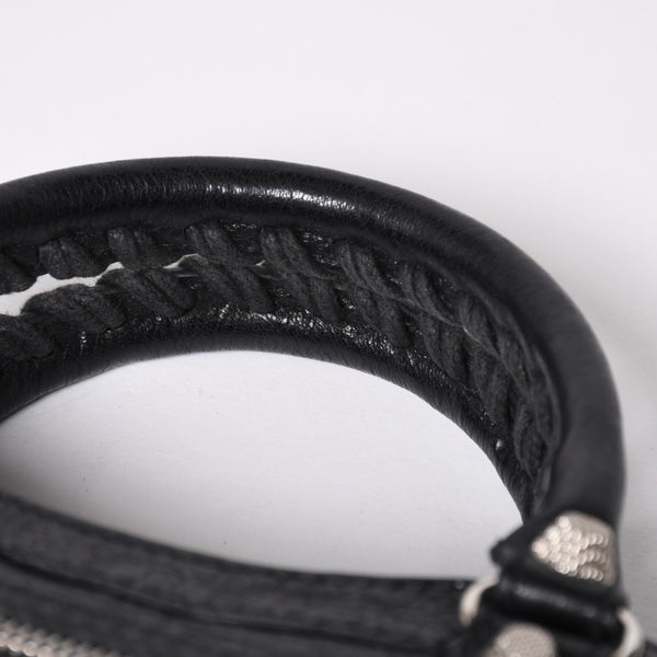 極美品 BALENCIAGA バレンシアガ CLASSIC MINI CITY 519938 ミニシティ 2WAY ハンドバッグ ブラック 中古 4a009345