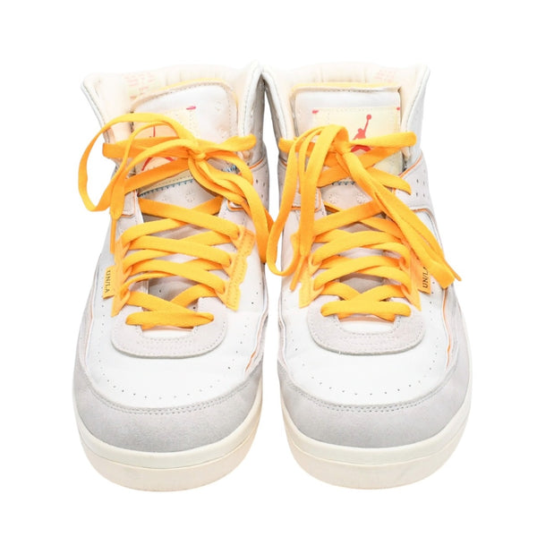 NIKE JORDAN BRAND UNION × Nike Air Jordan 2 Rattan DN3802-200 Size US12 (30cm) Beige Yellow Union Michael Jordan Excellent Condition Used 4a009252