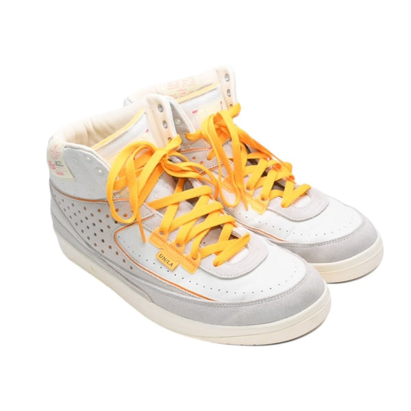NIKE JORDAN BRAND UNION × Nike Air Jordan 2 Rattan DN3802-200 Size US12 (30cm) Beige Yellow Union Michael Jordan Excellent Condition Used 4a009252