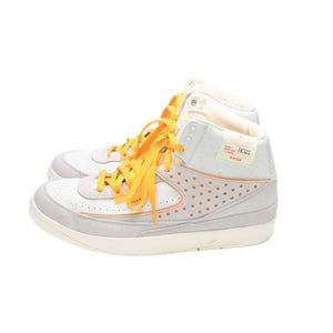 NIKE JORDAN BRAND UNION × Nike Air Jordan 2 Rattan DN3802-200 Size US12 (30cm) Beige Yellow Union Michael Jordan Excellent Condition Used 4a009252