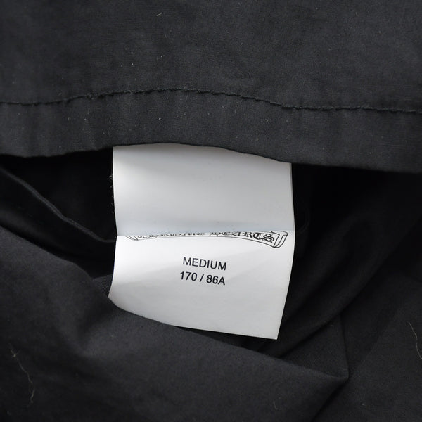 Mint condition Chrome Hearts Mahal Kita long-sleeved shirt U.S.AMade of cotton, sterling silver (925), black, size M, used. (Item number: 4a009363)