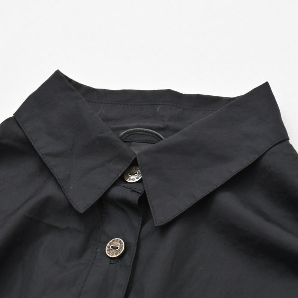 Mint condition Chrome Hearts Mahal Kita long-sleeved shirt U.S.AMade of cotton, sterling silver (925), black, size M, used. (Item number: 4a009363)
