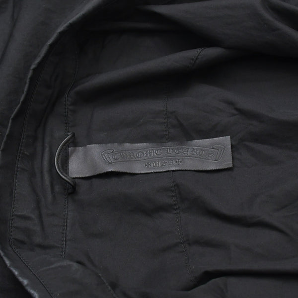 Mint condition Chrome Hearts Mahal Kita long-sleeved shirt U.S.AMade of cotton, sterling silver (925), black, size M, used. (Item number: 4a009363)
