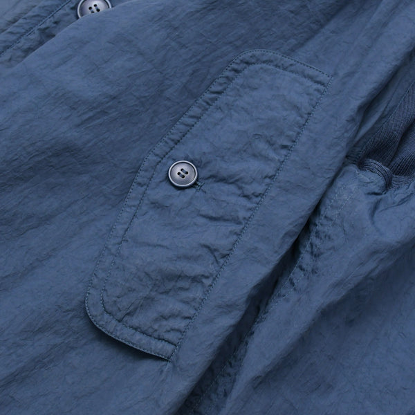 ISSEY MIYAKE Jacket Outerwear RF64185 Made in Japan Wool Cotton Nylon Navy Size 9 Good Condition Used 4a009366