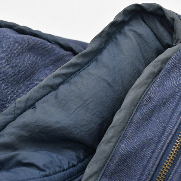 ISSEY MIYAKE Jacket Outerwear RF64185 Made in Japan Wool Cotton Nylon Navy Size 9 Good Condition Used 4a009366