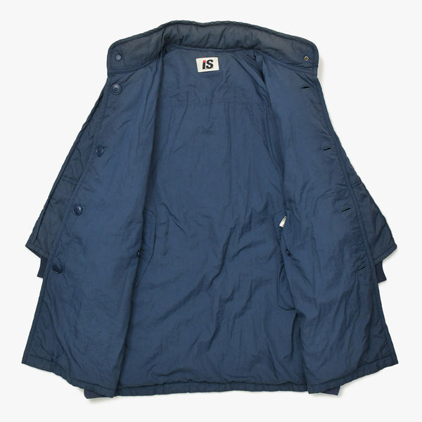 ISSEY MIYAKE Jacket Outerwear RF64185 Made in Japan Wool Cotton Nylon Navy Size 9 Good Condition Used 4a009366