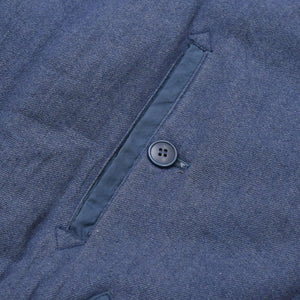 ISSEY MIYAKE Jacket Outerwear RF64185 Made in Japan Wool Cotton Nylon Navy Size 9 Good Condition Used 4a009366